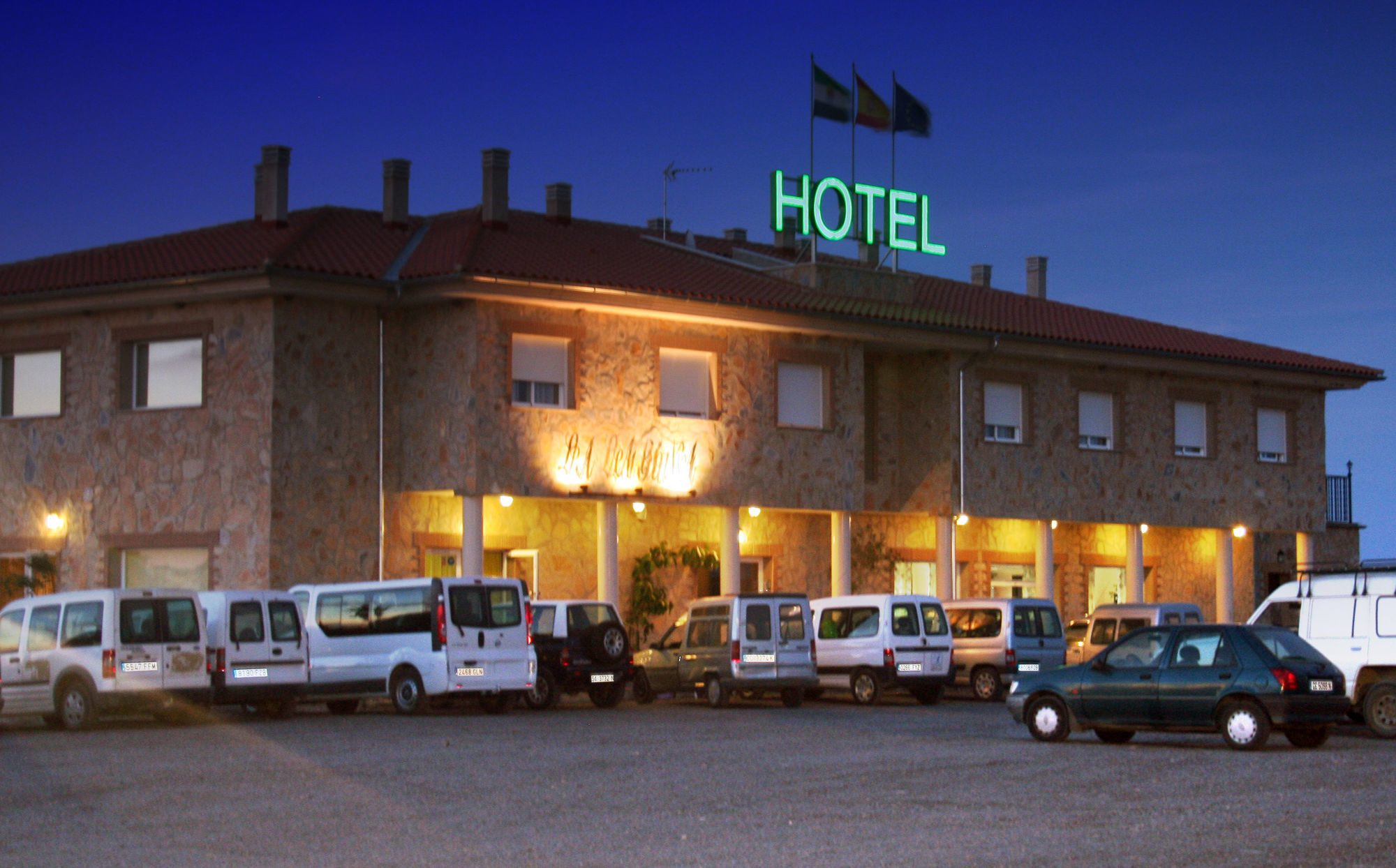 Hotel Restaurante Sostenible La Laguna Brozas Exteriér fotografie